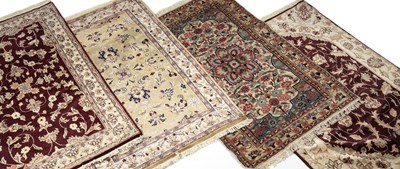 Lot 1249 - Four Kashmiri style rugs