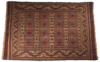 Lot 1296 - A Middle Eastern flatweave rug