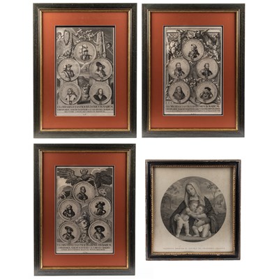 Lot 117 - A collection of four prints