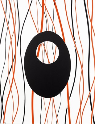 Lot 150 - Frank Downton (b.1936) Lines behind an oval...