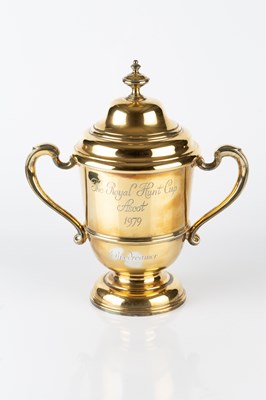 Lot 751 - The Ascot Royal Hunt cup 1979, a silver-gilt...