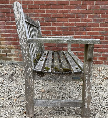 Lot 1493 - A teak garden bench by Barlow Tyrie
