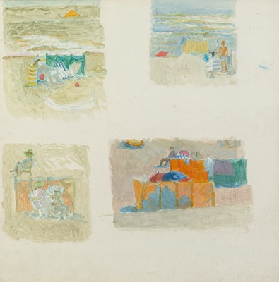 Lot 7 - Jane Dowling (1925-2023) Small Seashore...