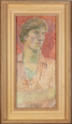 Lot 16 - Jane Dowling (1925-2023) Paul oil on board 30...