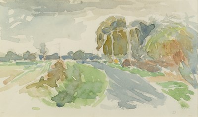 Lot 21 - Jane Dowling (1925-2023) Oddington, Autumn...