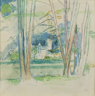 Lot 48 - Jane Dowling (1925-2023) Castle Seen Through...