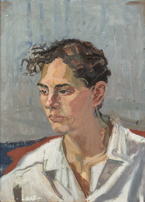 Lot 63 - David Greenham Portrait of Jocelyn Hacker,...