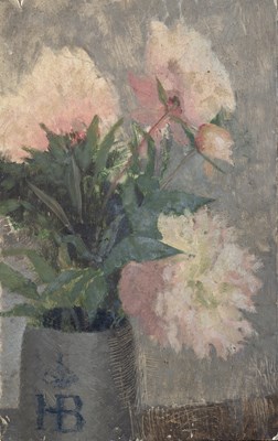 Lot 70 - Jane Dowling (1925-2023) Pink Flowers...