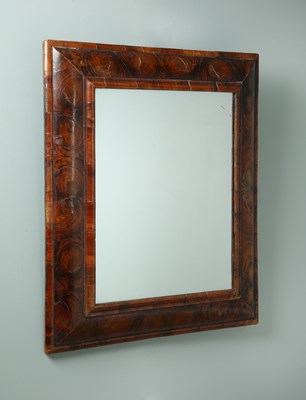 Lot 544 - A late 17th century William and Mary wall mirror