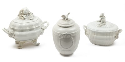 Lot 34 - A collection of 19th century Blanc de Chine porcelain