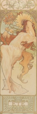 Lot 101 - Alphonse Mucha (1860-1939) The Four Seasons,...