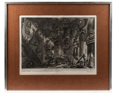 Lot 23 - Giovanni Battista Piranesi (Italian 1720-1778)