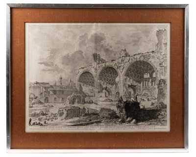 Lot 24 - Giovanni Battista Piranesi (Italian 1720-1778)