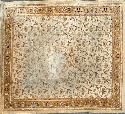 Lot 1291 - An Antique Indian Amritsar carpet