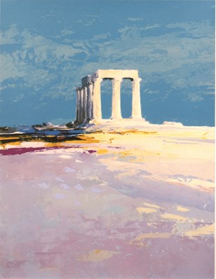 Lot 62 - Donald Hamilton Fraser (1929-2009) Greek Ruins...