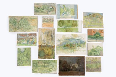 Lot 78 - Jane Dowling (1925-2023) Fourteen landscape...