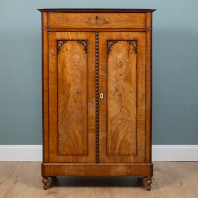 Lot 59 - A Continental mahogany cabinet