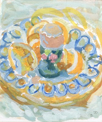 Lot 91 - Jane Dowling (1925-2023) Egg and Egg Cup...