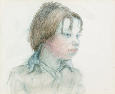 Lot 93 - Jane Dowling (1925-2023) Pencil study of a...