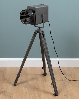 Lot 1019 - A Strand Electric film studio standard lamp