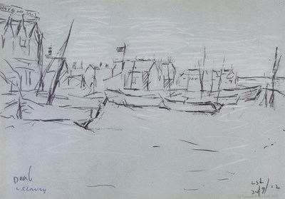 Lot 199 - Laurence Stephen Lowry (1887-1976) Deal signed...