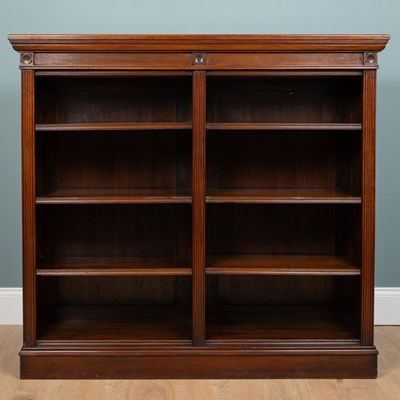 Lot 304 - A Victorian walnut bookcase