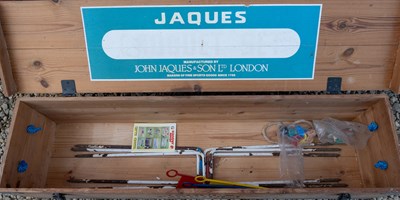 Lot 1460 - A Jaques croquet set