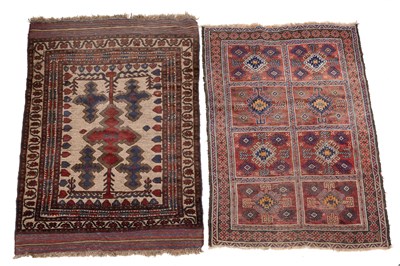 Lot 1238 - Two 20th century hand-woven rugs