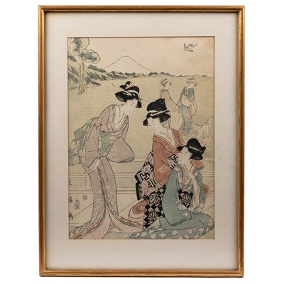 Lot 375 - Hyakusai Hisanobu (Japanese active from 1801-1815)