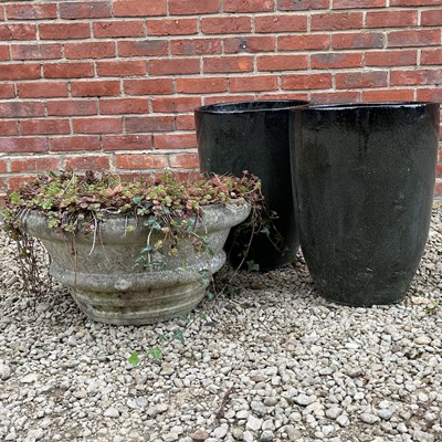 Lot 1389 - Three garden planters