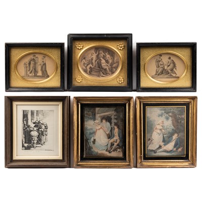 Lot 546 - A collection of six prints