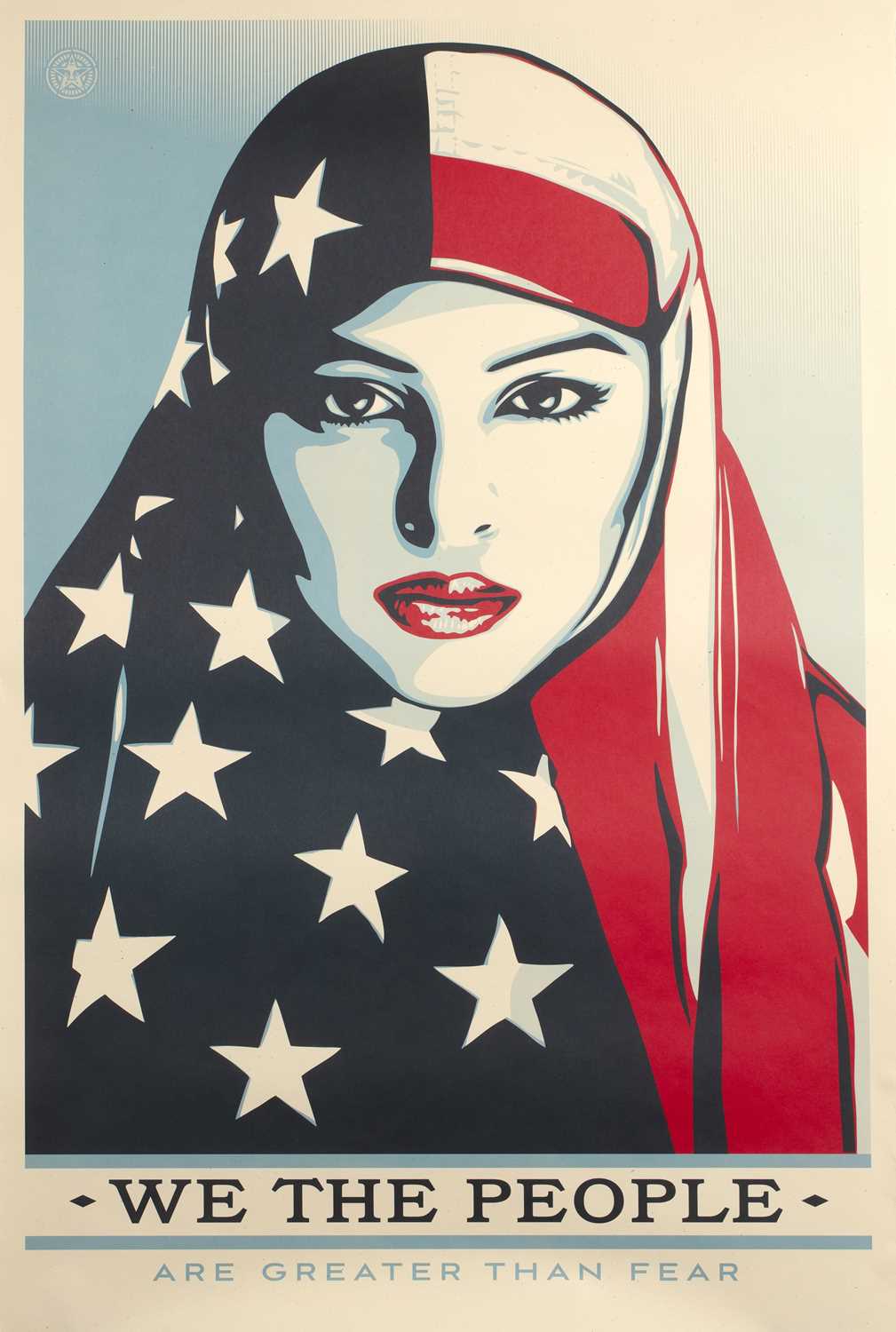 Lot 80 - Shepard Fairey (b.1970) We the People, 2017 a...