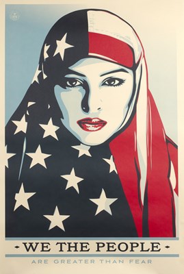 Lot 356 - Shepard Fairey (b.1970) We the People, 2017 a...