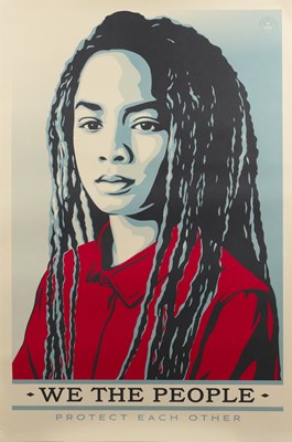 Lot 80 - Shepard Fairey (b.1970) We the People, 2017 a...