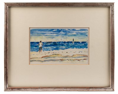 Lot 132 - John Houston (1930-2008) Summer, Trouville...