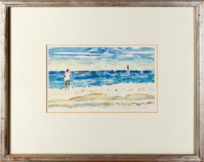 Lot 132 - John Houston (1930-2008) Summer, Trouville...