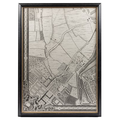 Lot 1202 - Four decorative maps of London