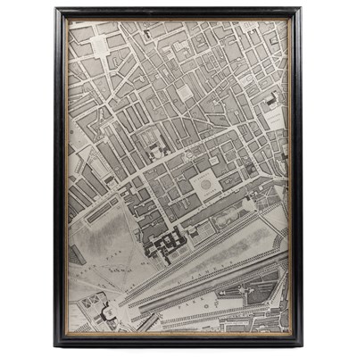 Lot 1202 - Four decorative maps of London