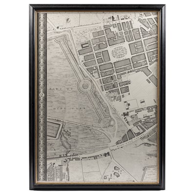 Lot 1202 - Four decorative maps of London