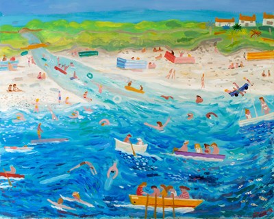 Lot 80 - Alan Furneaux (b.1953) Hayle Estuary signed...