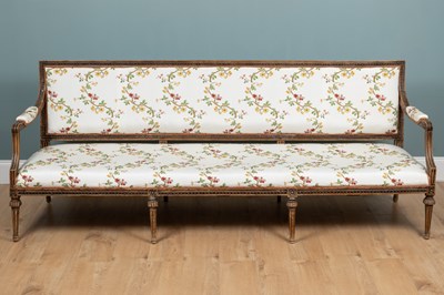 Lot 626 - A 19th century Swedish sofa