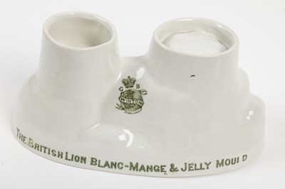 Lot 576 - A collection of old ceramic jelly moulds