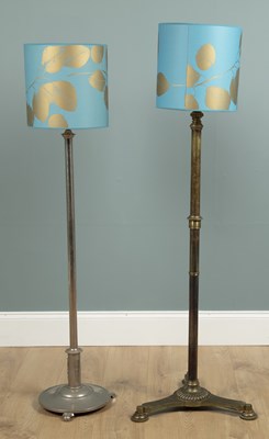 Lot 706 - Two antique lamp standards