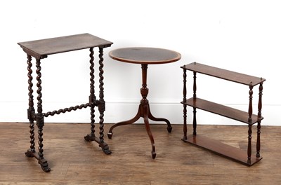 Lot 104 - Group of pieces to include a rosewood...