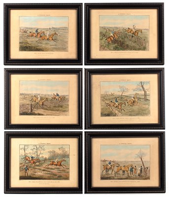Lot 136 - H Alken (18th Century School) 'A Steeple Chase'...