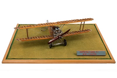 Lot A Sopwith Camel display model