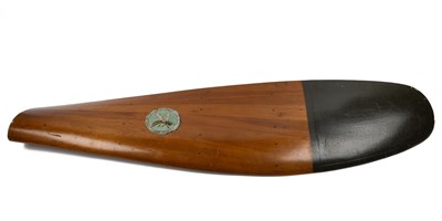 Lot 154 - World War I Ipswich Tibbenham half mahogany propeller