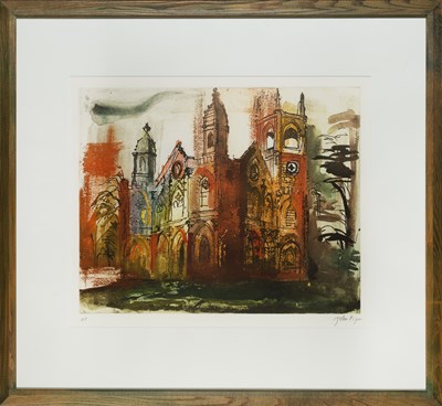 Lot 150 - John Piper (1903-1992) Gothic Folly, Stowe...