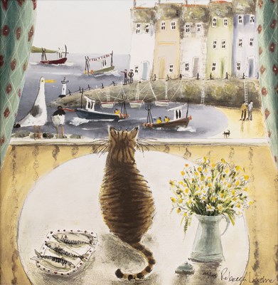 Lot 76 - After Rebecca Lardner 'When the boat comes in',...