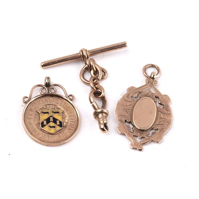 Lot 227 - Collection of items  to include two 9ct gold...